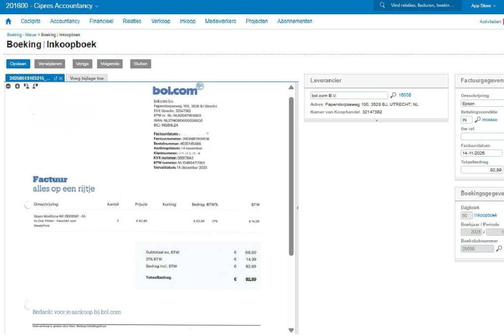 Administratie Cipres Accountancy
